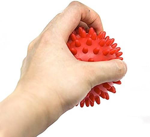 VORNNEX Pack of 2 Spiky Hard Massage Balls - Foot Arch Trainer Plantar Fasciitis, Muscle Massager Ball Exercise