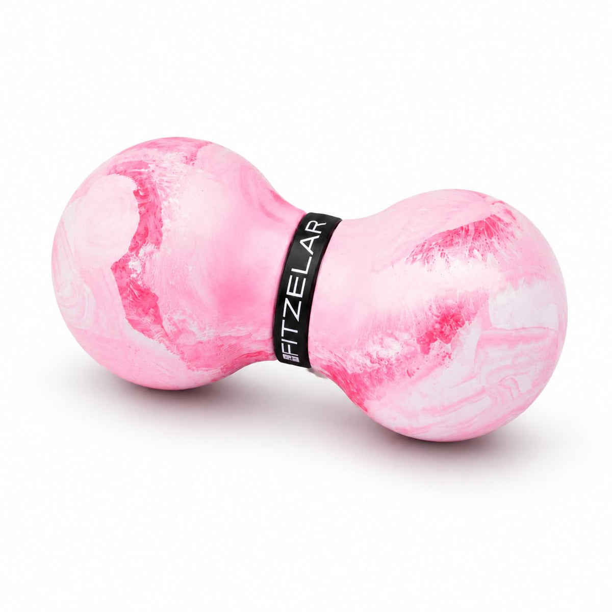 FITZELAR Double Lacrosse Massage Ball for Myofascial Release, Quality Certification, Massage Deep Tissue for Waist Back Feet, Trigger Point Therapy, Muscle Knots, Peanut Massage Ball for Muscle Pain