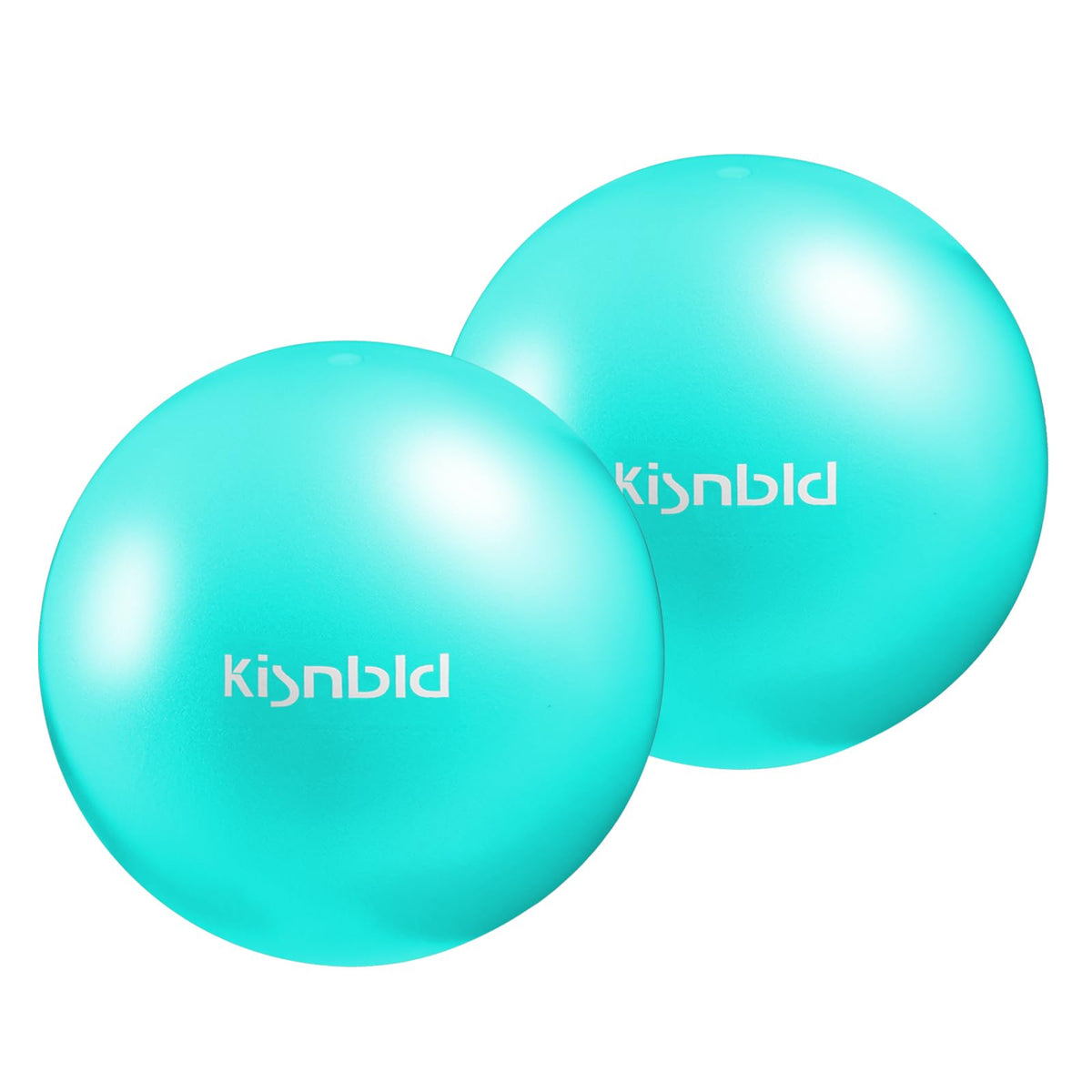 kisnbld 9 Inch Pilates Ball, Small Exercise Ball for Core &Physical Therapy