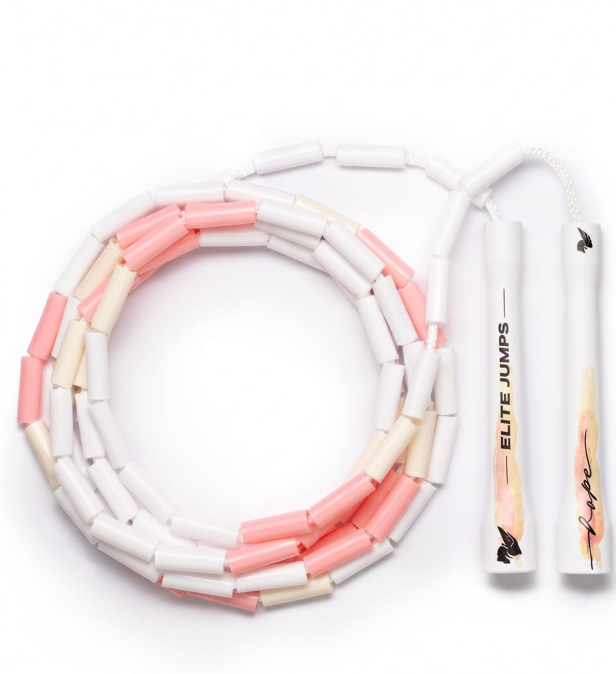 Elite Jumps 1-inch Beaded Jump Rope, Adjustable Shatterproof