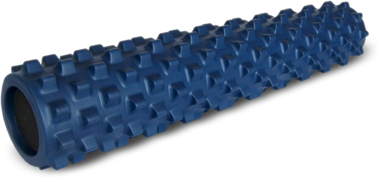 RumbleRoller Original Textured Foam Roller - Deep Tissue, Self Myofacial Release Massage Therapy Roller (RumbleRoller 12" Compact Size Original Foam Roller)