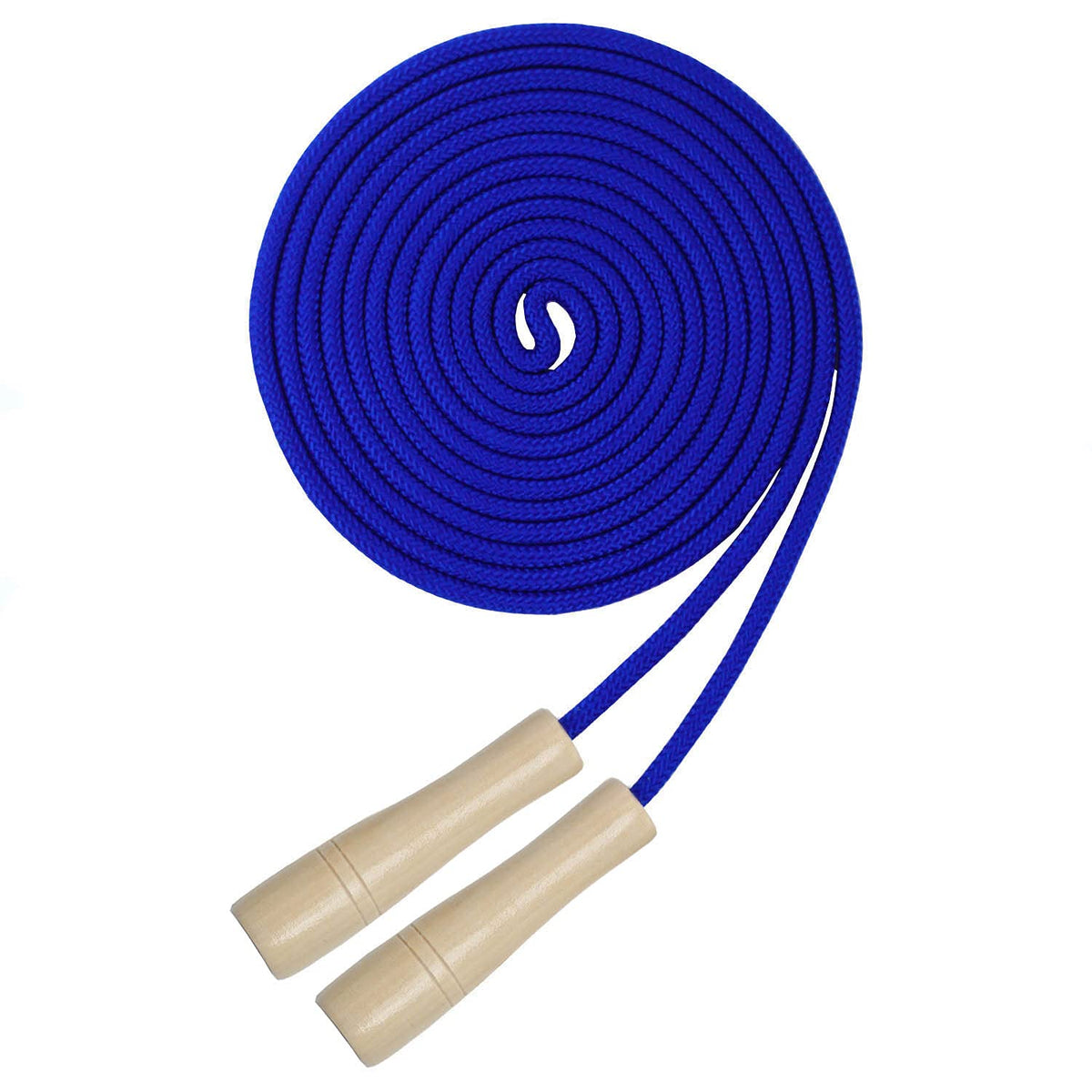 16 FT Long Jump Rope for Kids, Adjustable Double Dutch Skipping Rope with Wooden Handle, Multiplayer Team Jumping Rope for Outdoor Fun, School Sport, Party Game, Birthday Gift