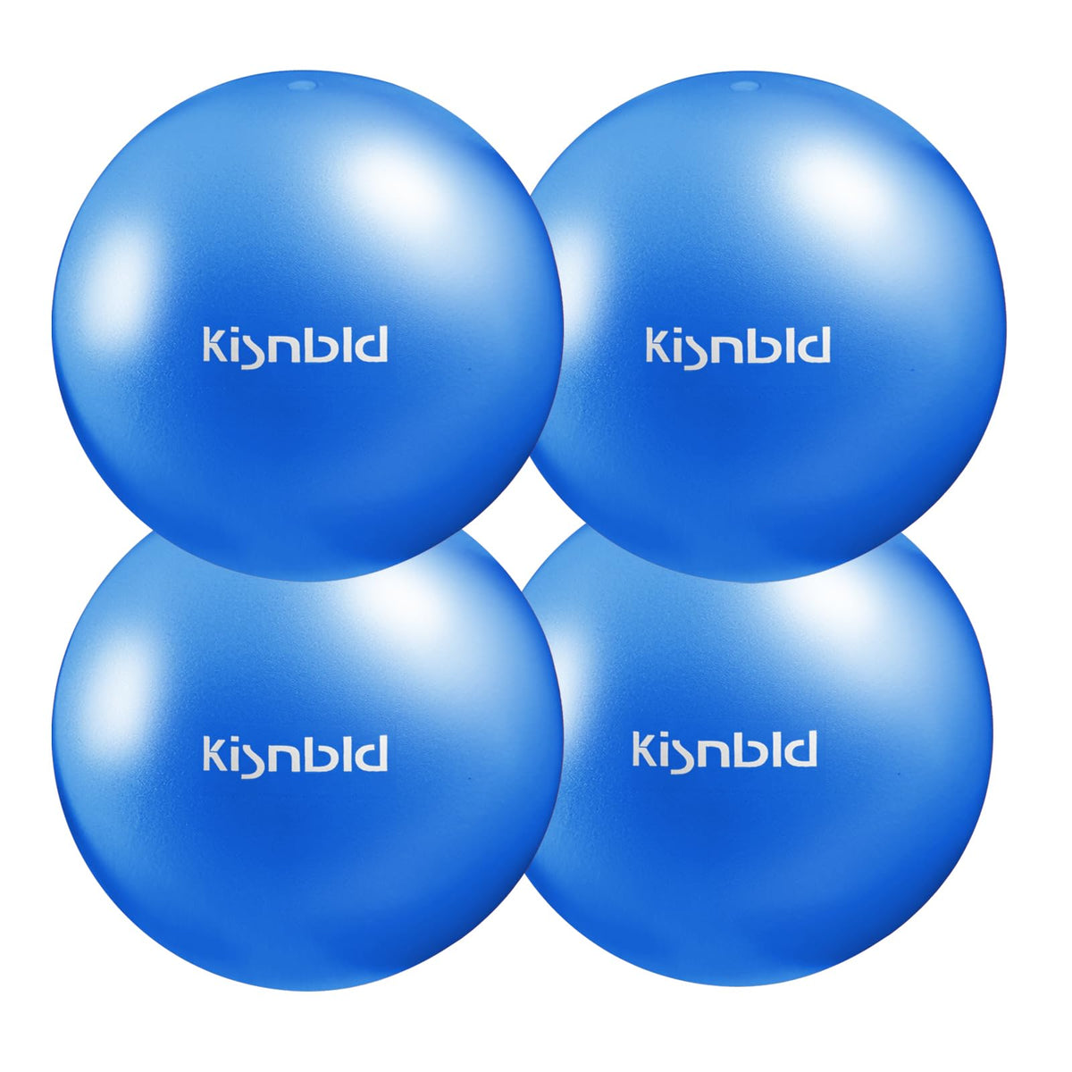 kisnbld 9 Inch Pilates Ball, Small Exercise Ball for Core &Physical Therapy