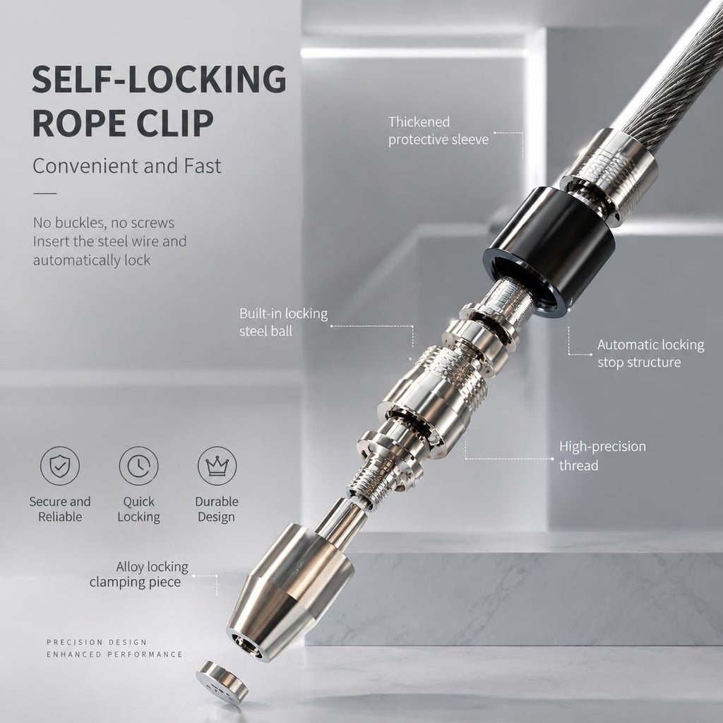 2-in-1 Speed Rope: 2mm for Boxing/MMA & 3mm for CrossFit - Tool-Free Adjustable Cable System with Dual Bearings - Sweatproof Hybrid Grip for High-Intensity Training