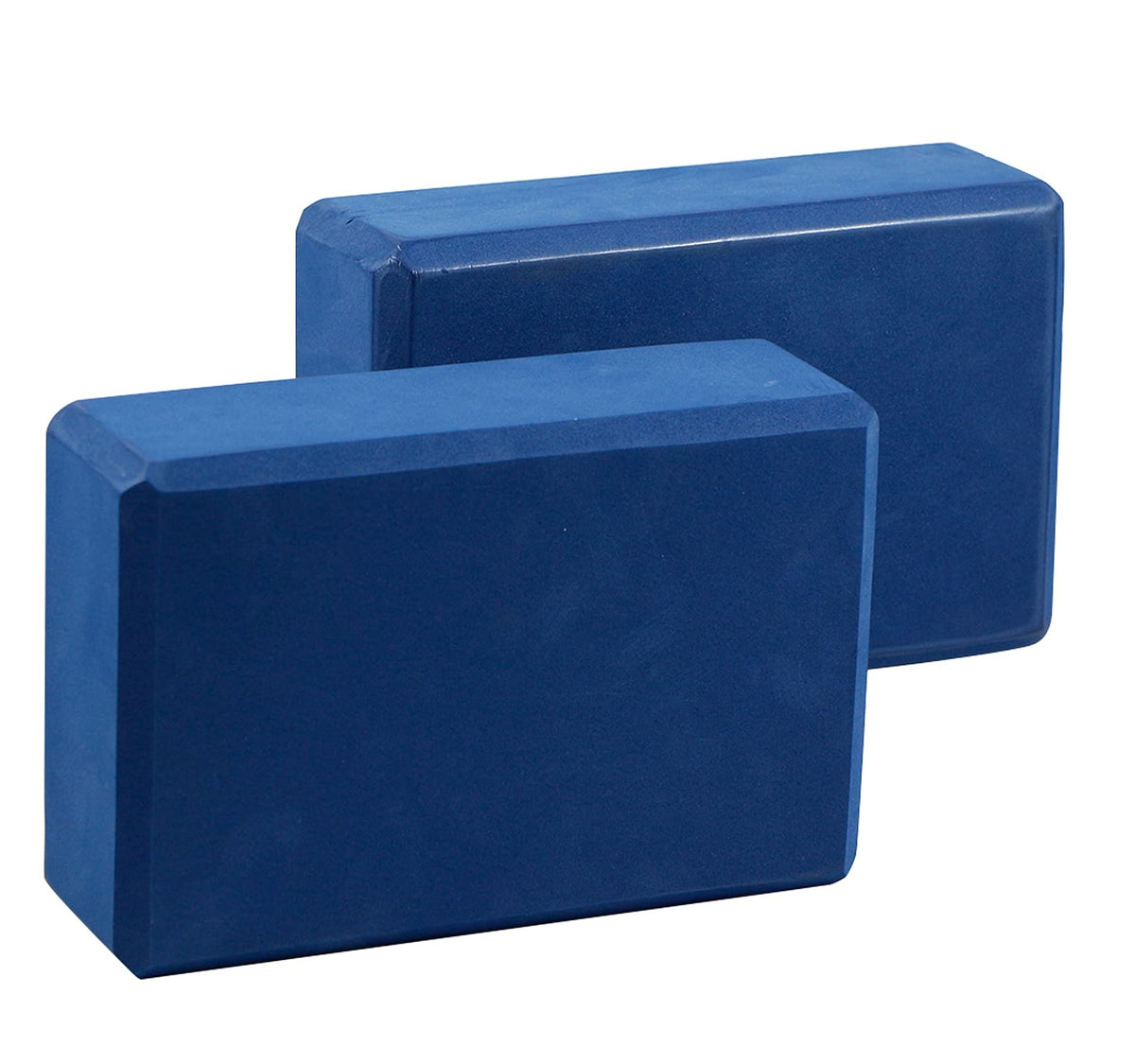 EXERZ Yoga Blocks 2 pack, Gym Blocks, Exercise Workout Fitness Bricks, Pilates Stretch Handstand Non-Slip