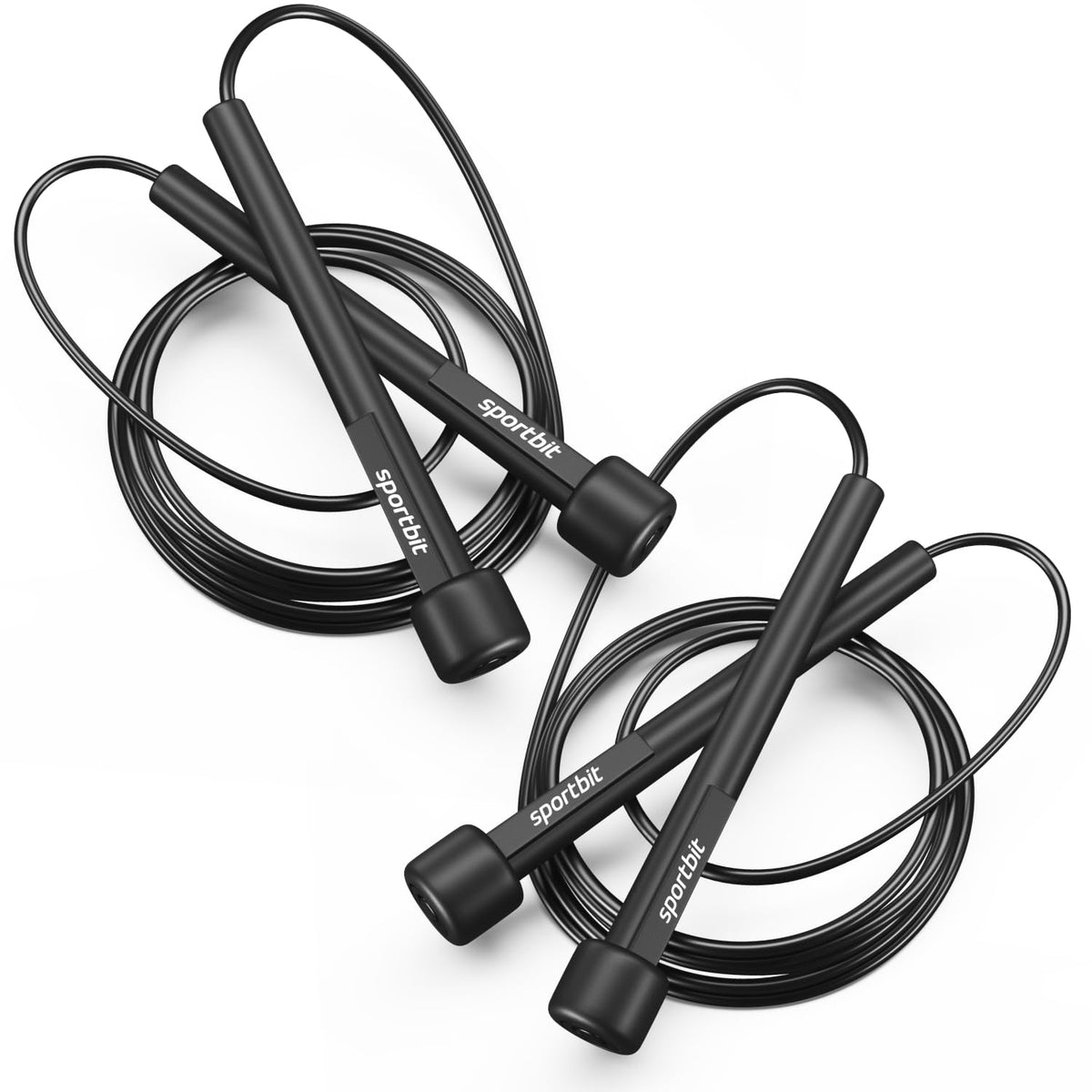 SPORTBIT Adjustable Jump Rope for Fitness and Exercise