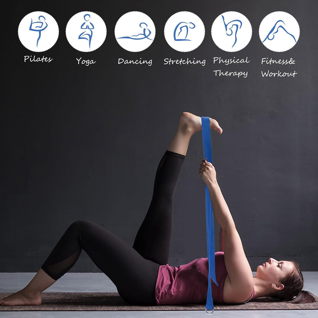 10 Set Yoga Blocks and Straps, EVA Foam Blocks for Yoga Class