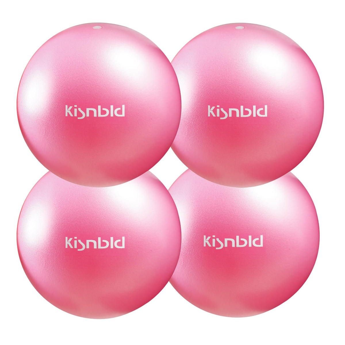 kisnbld 9 Inch Pilates Ball, Small Exercise Ball for Core &Physical Therapy