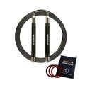 2-in-1 Speed Rope: 2mm for Boxing/MMA & 3mm for CrossFit - Tool-Free Adjustable Cable System with Dual Bearings - Sweatproof Hybrid Grip for High-Intensity Training