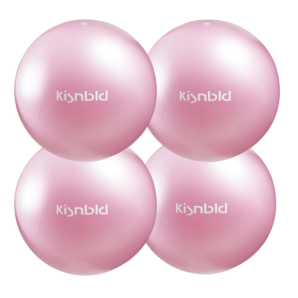 kisnbld 9 Inch Pilates Ball, Small Exercise Ball for Core &Physical Therapy