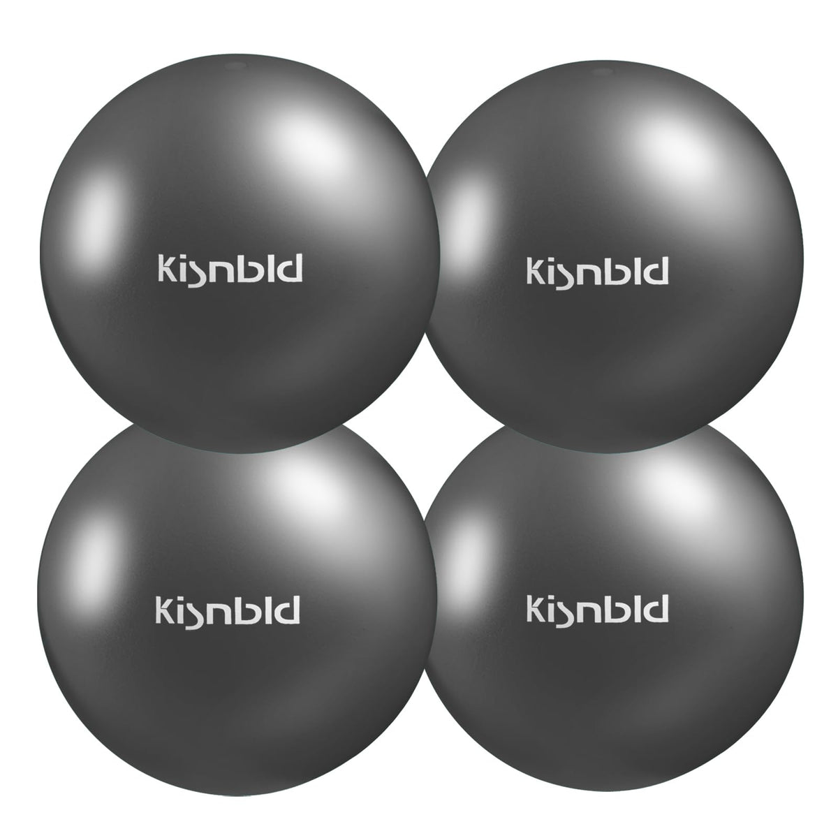kisnbld 9 Inch Pilates Ball, Small Exercise Ball for Core &Physical Therapy