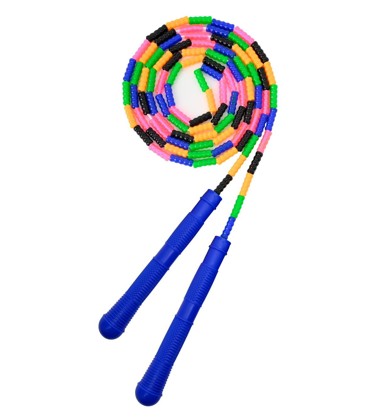 Beaded Jump Rope 1 Pack/2 Pack, ACEONE Segmented Skipping Rope for Kids Adults, Adjustable Tangle-Free Toddler Jumping Rope for Fitness Exercise Training