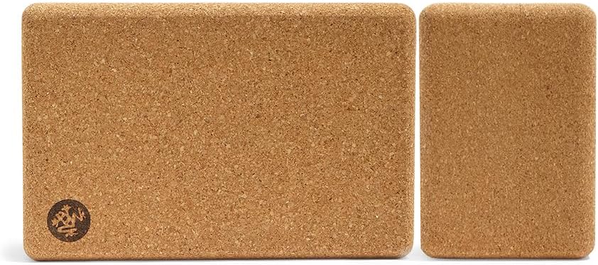 Manduka Yoga Block - Fine-Grain Block, Yoga Equipment, Home Gym Accessory, Pilates Tool, Lightweight for Travel, Extra Firm Workout Accessory with Comfortable Edges