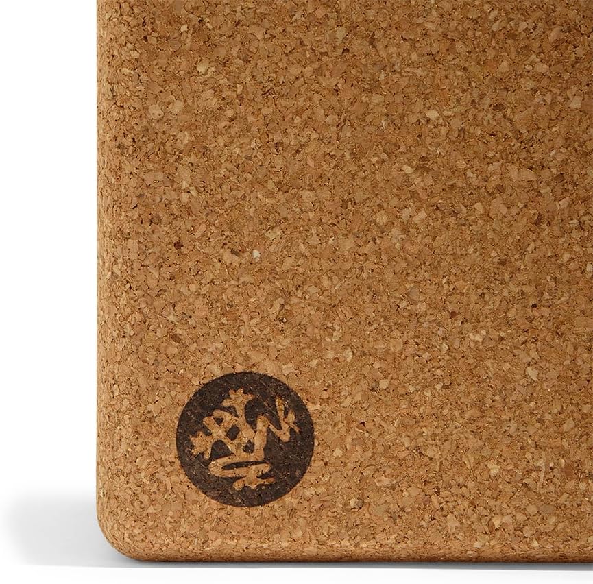 Manduka Yoga Block - Fine-Grain Block, Yoga Equipment, Home Gym Accessory, Pilates Tool, Lightweight for Travel, Extra Firm Workout Accessory with Comfortable Edges