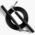 Speed Jump Rope: Steel-Coated Rope, Aluminum Anti-Skip Handle for Fitness