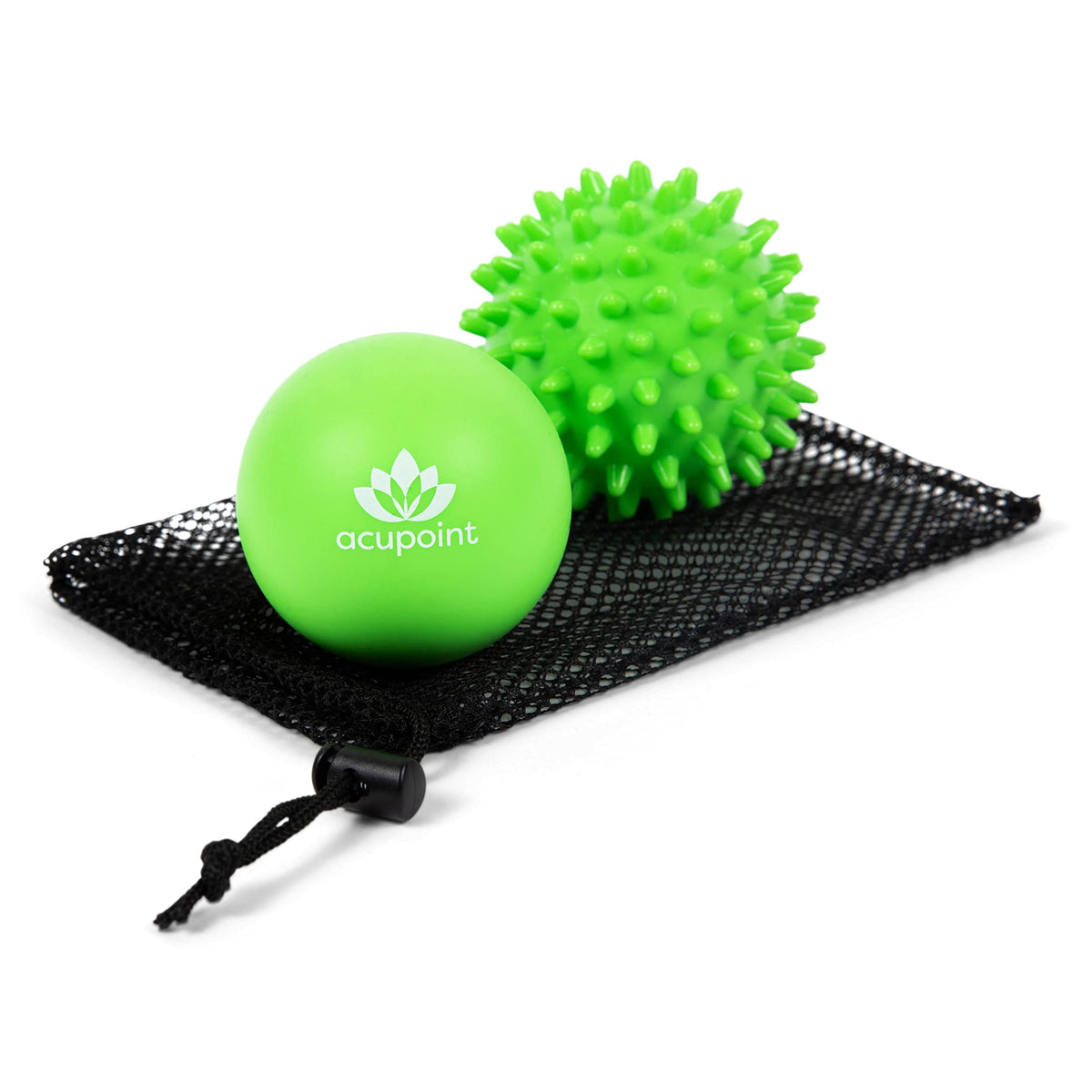 Acupoint Physical Massage Therapy Ball Set - Ideal for Yoga, Deep Tissue Massage, Trigger Point Therapy and Myofascial Release Physical Therapy Equipment