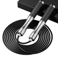 - Skipping Rope for Women Men Exercise with Adjustable Length Jumping Rope and Alloy & Silicone Handles Suitable for Workout Boxing Home Gym
