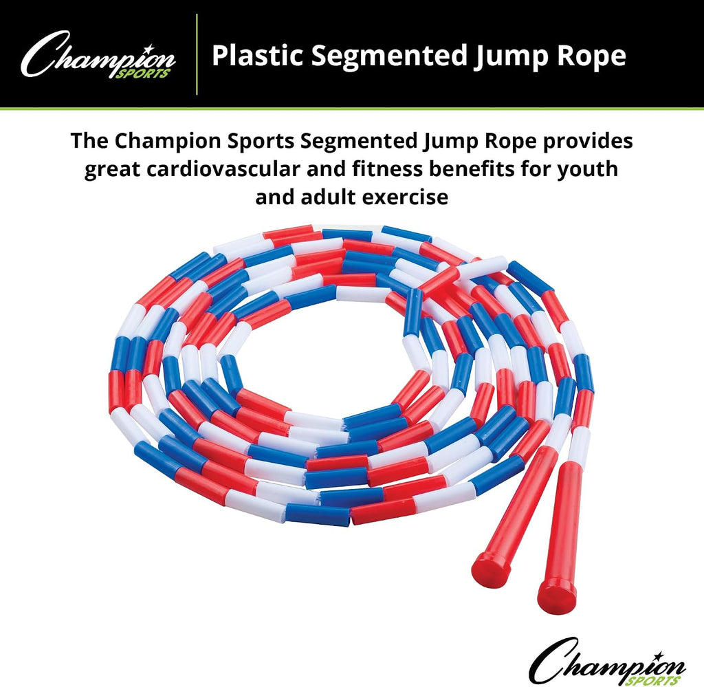 Champion Sports Plastic Segmented Jump Rope
