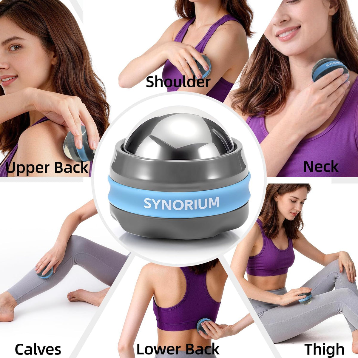 Massage Ice Roller Ball, Cold Therapy Massage Ball