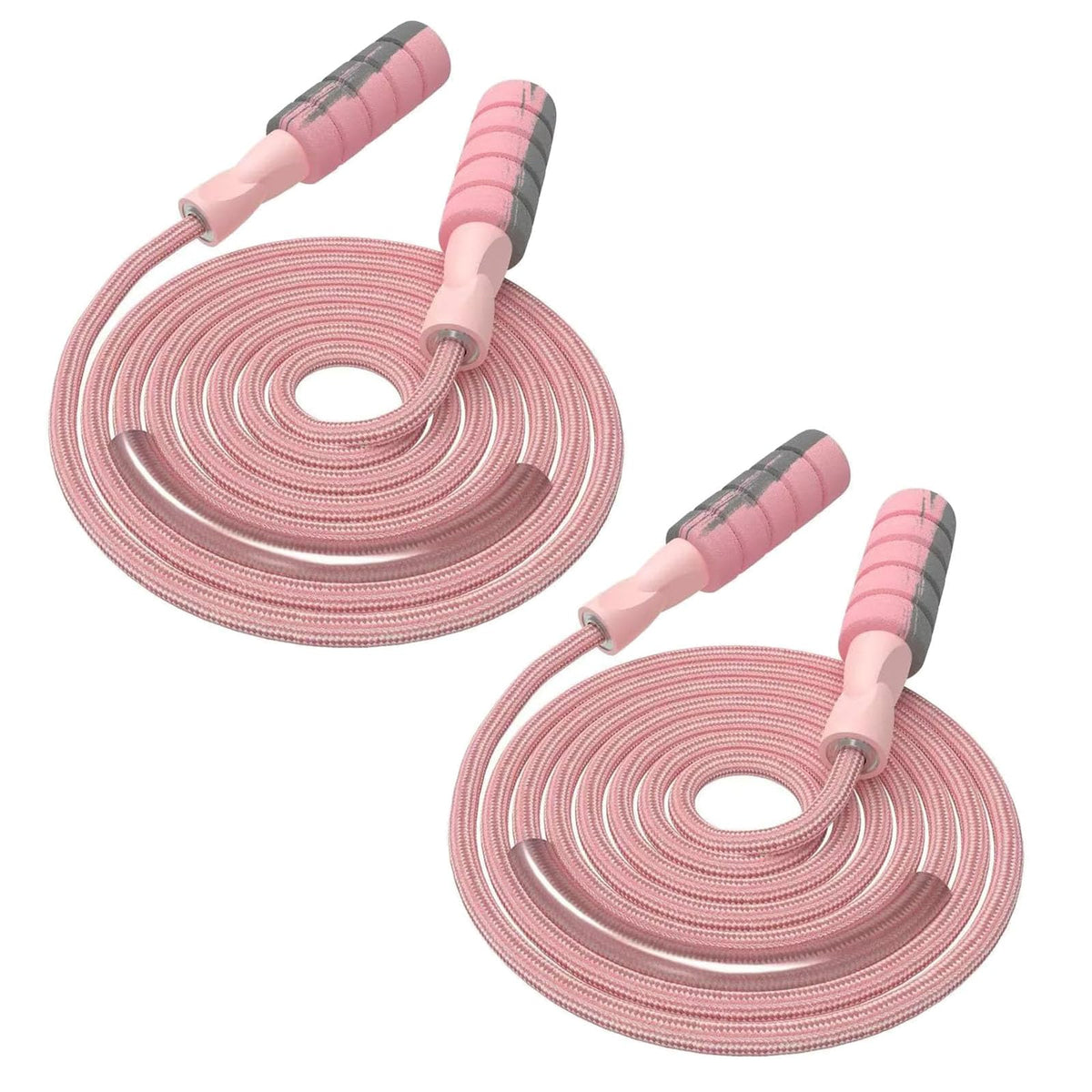 Jump Rope Cotton Adjustable Skipping Weighted jumprope for Women, Adult and Children Athletic Fitness Exercise Jumping Rope