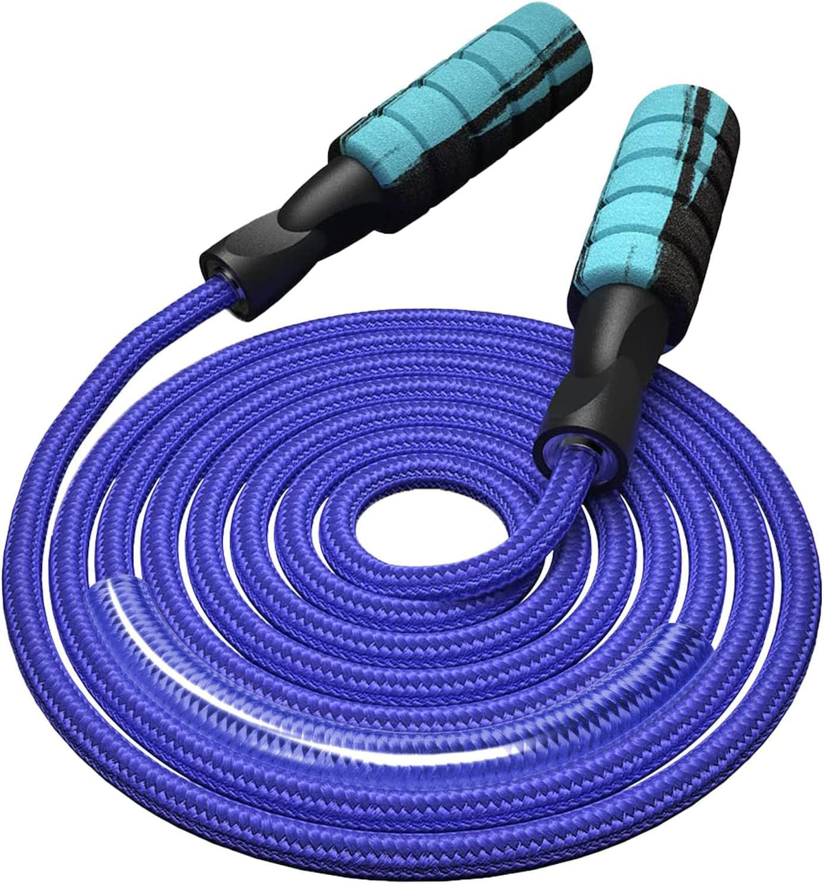 Jump Rope Cotton Adjustable Skipping Weighted jumprope for Women, Adult and Children Athletic Fitness Exercise Jumping Rope