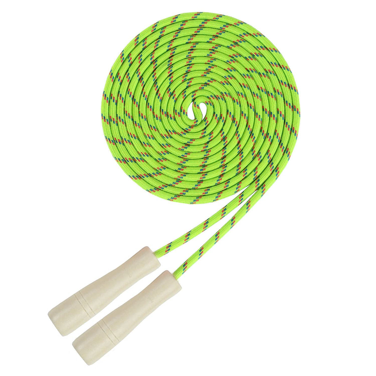 16 FT Long Jump Rope for Kids, Adjustable Double Dutch Skipping Rope with Wooden Handle, Multiplayer Team Jumping Rope for Outdoor Fun, School Sport, Party Game, Birthday Gift