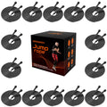 14 Pack Adjustable PVC Jump Rope for Cardio Fitness - Versatile Jump Rope for Women Men Kids Christmas Gift -Tangle-Free for Keeping Fit, Training, Workout