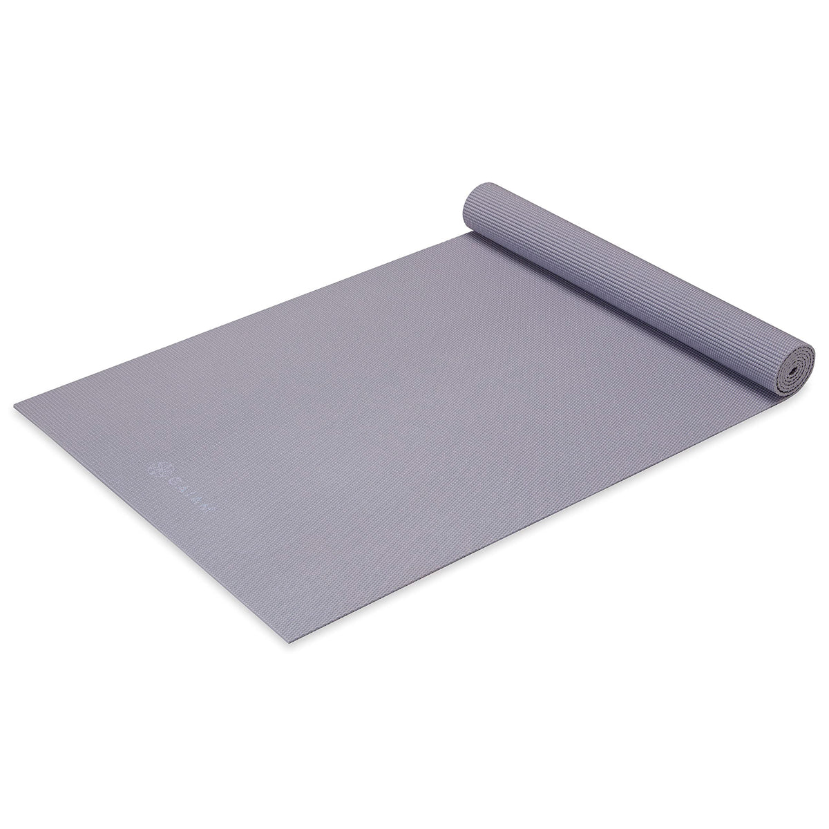 Gaiam Yoga Mat - Premium 5mm Solid Thick Non Slip Exercise & Fitness Mat for All Types of Yoga, Pilates & Floor Workouts (68" x 24" x 5mm)